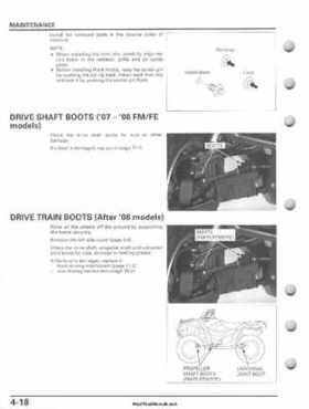 2007-2010 Honda FourTrax Rancher 420 TRX420 TRX Service Manual, Page 112