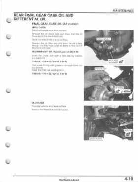 2007-2010 Honda FourTrax Rancher 420 TRX420 TRX Service Manual, Page 113
