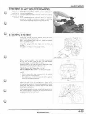 2007-2010 Honda FourTrax Rancher 420 TRX420 TRX Service Manual, Page 123