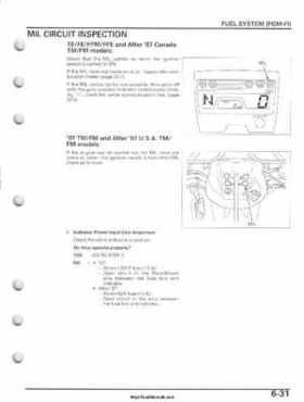 2007-2010 Honda FourTrax Rancher 420 TRX420 TRX Service Manual, Page 161