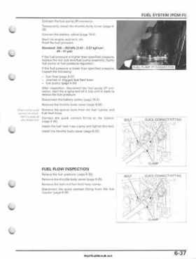 2007-2010 Honda FourTrax Rancher 420 TRX420 TRX Service Manual, Page 167