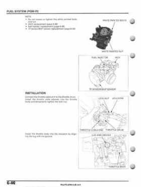 2007-2010 Honda FourTrax Rancher 420 TRX420 TRX Service Manual, Page 176