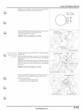 2007-2010 Honda FourTrax Rancher 420 TRX420 TRX Service Manual, Page 177