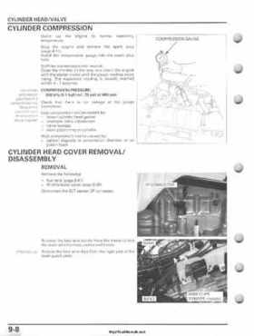 2007-2010 Honda FourTrax Rancher 420 TRX420 TRX Service Manual, Page 222