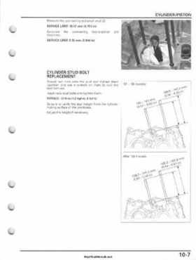 2007-2010 Honda FourTrax Rancher 420 TRX420 TRX Service Manual, Page 250