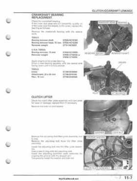 2007-2010 Honda FourTrax Rancher 420 TRX420 TRX Service Manual, Page 259