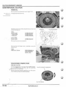 2007-2010 Honda FourTrax Rancher 420 TRX420 TRX Service Manual, Page 260