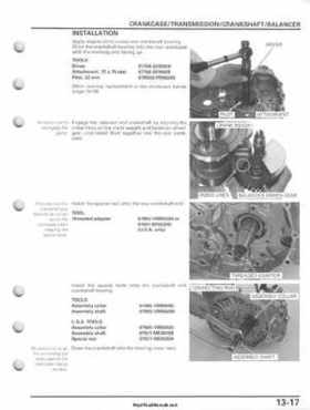 2007-2010 Honda FourTrax Rancher 420 TRX420 TRX Service Manual, Page 305