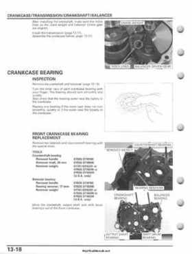 2007-2010 Honda FourTrax Rancher 420 TRX420 TRX Service Manual, Page 306