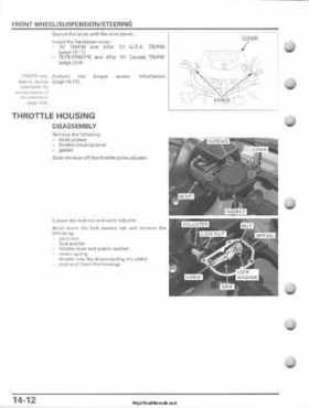 2007-2010 Honda FourTrax Rancher 420 TRX420 TRX Service Manual, Page 322