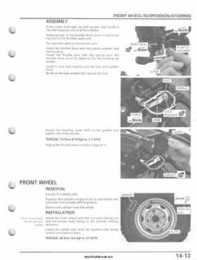 2007-2010 Honda FourTrax Rancher 420 TRX420 TRX Service Manual, Page 323