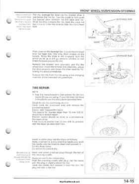 2007-2010 Honda FourTrax Rancher 420 TRX420 TRX Service Manual, Page 325