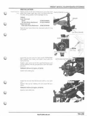2007-2010 Honda FourTrax Rancher 420 TRX420 TRX Service Manual, Page 333