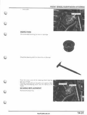 2007-2010 Honda FourTrax Rancher 420 TRX420 TRX Service Manual, Page 341