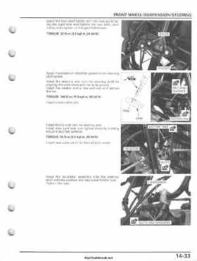2007-2010 Honda FourTrax Rancher 420 TRX420 TRX Service Manual, Page 343