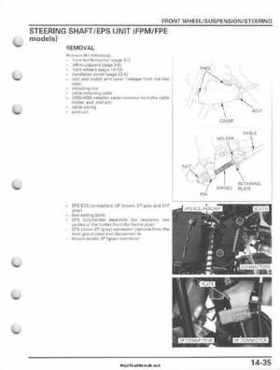 2007-2010 Honda FourTrax Rancher 420 TRX420 TRX Service Manual, Page 345