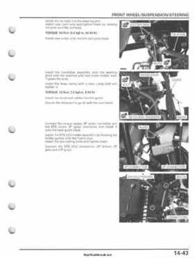 2007-2010 Honda FourTrax Rancher 420 TRX420 TRX Service Manual, Page 353