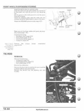 2007-2010 Honda FourTrax Rancher 420 TRX420 TRX Service Manual, Page 354