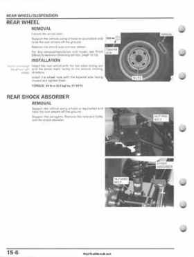 2007-2010 Honda FourTrax Rancher 420 TRX420 TRX Service Manual, Page 362