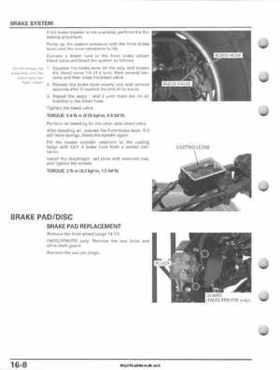 2007-2010 Honda FourTrax Rancher 420 TRX420 TRX Service Manual, Page 374