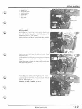 2007-2010 Honda FourTrax Rancher 420 TRX420 TRX Service Manual, Page 387