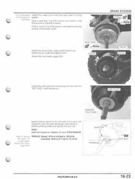 2007-2010 Honda FourTrax Rancher 420 TRX420 TRX Service Manual, Page 389