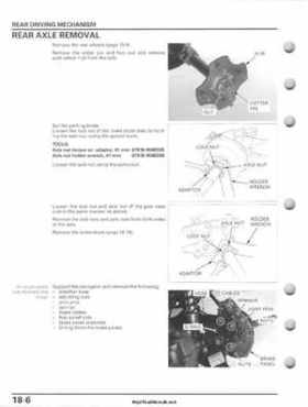 2007-2010 Honda FourTrax Rancher 420 TRX420 TRX Service Manual, Page 436
