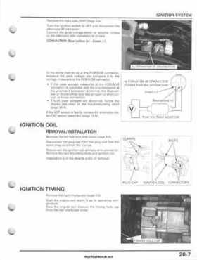 2007-2010 Honda FourTrax Rancher 420 TRX420 TRX Service Manual, Page 470