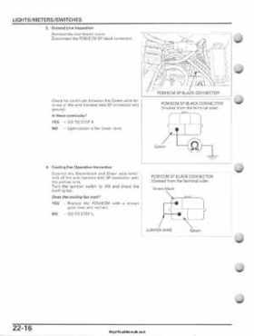 2007-2010 Honda FourTrax Rancher 420 TRX420 TRX Service Manual, Page 500