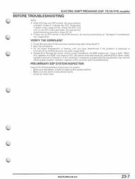 2007-2010 Honda FourTrax Rancher 420 TRX420 TRX Service Manual, Page 509