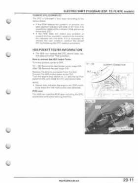 2007-2010 Honda FourTrax Rancher 420 TRX420 TRX Service Manual, Page 513