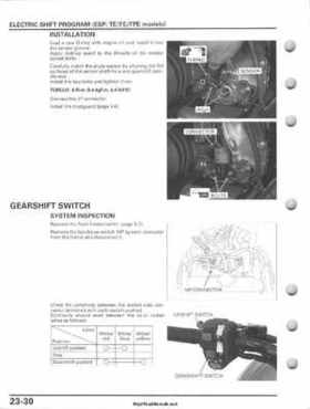 2007-2010 Honda FourTrax Rancher 420 TRX420 TRX Service Manual, Page 532
