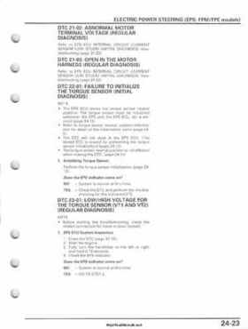 2007-2010 Honda FourTrax Rancher 420 TRX420 TRX Service Manual, Page 559