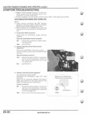 2007-2010 Honda FourTrax Rancher 420 TRX420 TRX Service Manual, Page 566