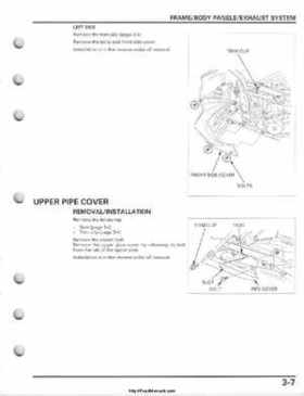 2008-2009 Honda TRX700 X X (TRX 700 XX) Factory Service Manual, Page 51