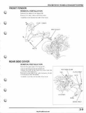 2008-2009 Honda TRX700 X X (TRX 700 XX) Factory Service Manual, Page 53