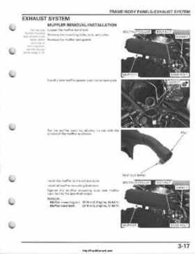 2008-2009 Honda TRX700 X X (TRX 700 XX) Factory Service Manual, Page 61
