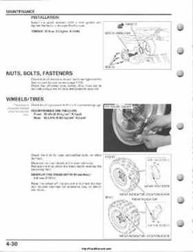 2008-2009 Honda TRX700 X X (TRX 700 XX) Factory Service Manual, Page 94