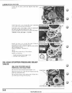 2008-2009 Honda TRX700 X X (TRX 700 XX) Factory Service Manual, Page 104