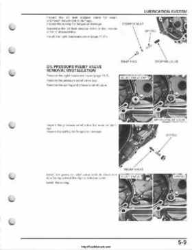 2008-2009 Honda TRX700 X X (TRX 700 XX) Factory Service Manual, Page 105