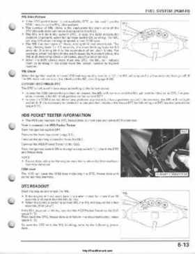 2008-2009 Honda TRX700 X X (TRX 700 XX) Factory Service Manual, Page 123
