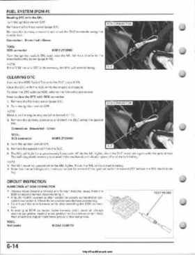 2008-2009 Honda TRX700 X X (TRX 700 XX) Factory Service Manual, Page 124