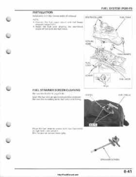 2008-2009 Honda TRX700 X X (TRX 700 XX) Factory Service Manual, Page 151
