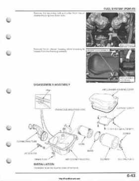 2008-2009 Honda TRX700 X X (TRX 700 XX) Factory Service Manual, Page 153