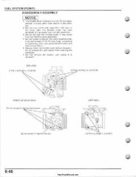2008-2009 Honda TRX700 X X (TRX 700 XX) Factory Service Manual, Page 156