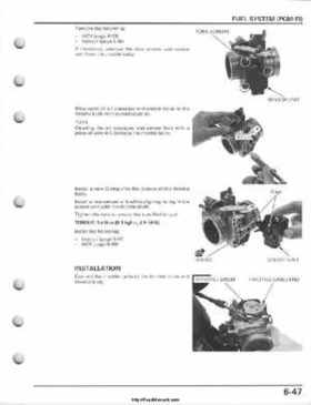 2008-2009 Honda TRX700 X X (TRX 700 XX) Factory Service Manual, Page 157
