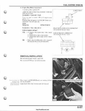 2008-2009 Honda TRX700 X X (TRX 700 XX) Factory Service Manual, Page 167
