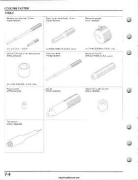 2008-2009 Honda TRX700 X X (TRX 700 XX) Factory Service Manual, Page 174