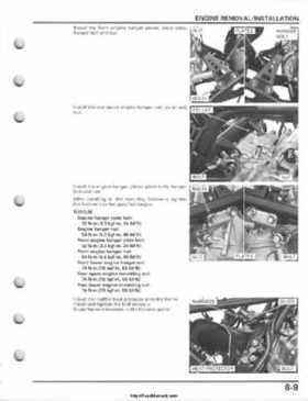 2008-2009 Honda TRX700 X X (TRX 700 XX) Factory Service Manual, Page 207