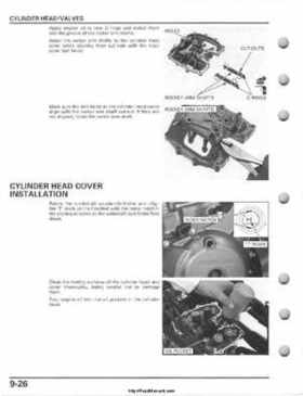 2008-2009 Honda TRX700 X X (TRX 700 XX) Factory Service Manual, Page 236